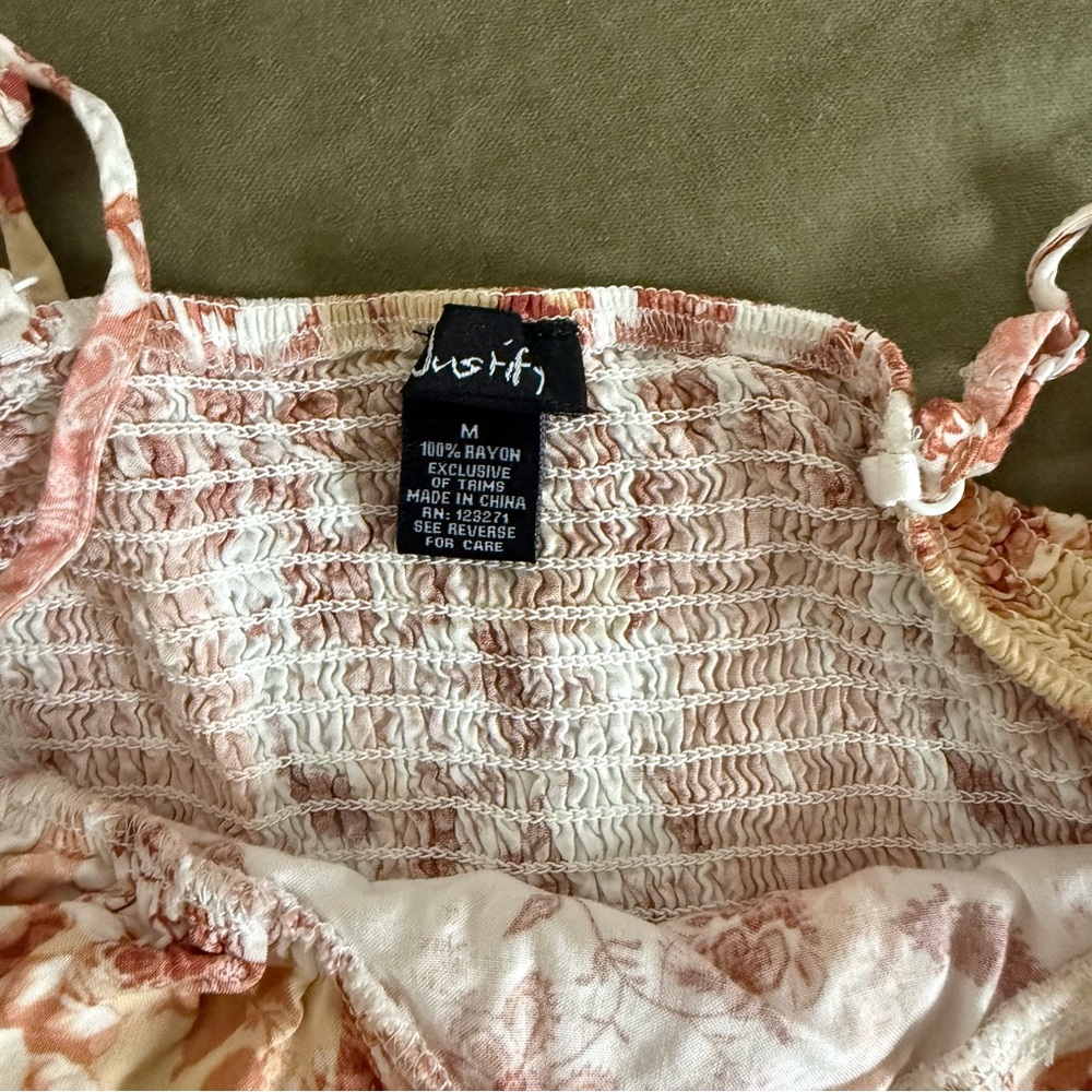 Patchwork Corset Romper - image 3